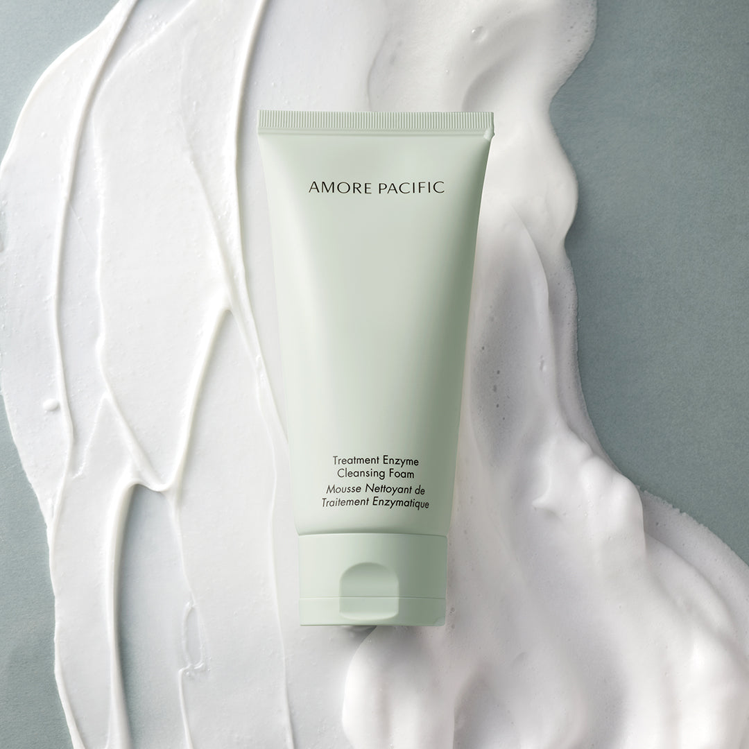Treatment Enzyme Cleansing Foam with texture