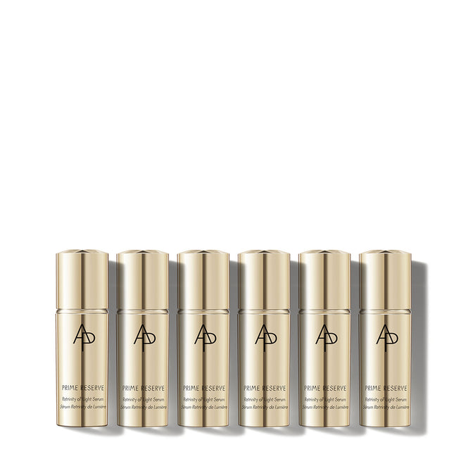 AP Beauty, PRIME RESERVE Retrinity of Light Serum, pack shot on white background