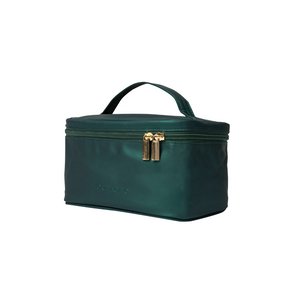 AMORE PACIFIC dark green vanity case on white