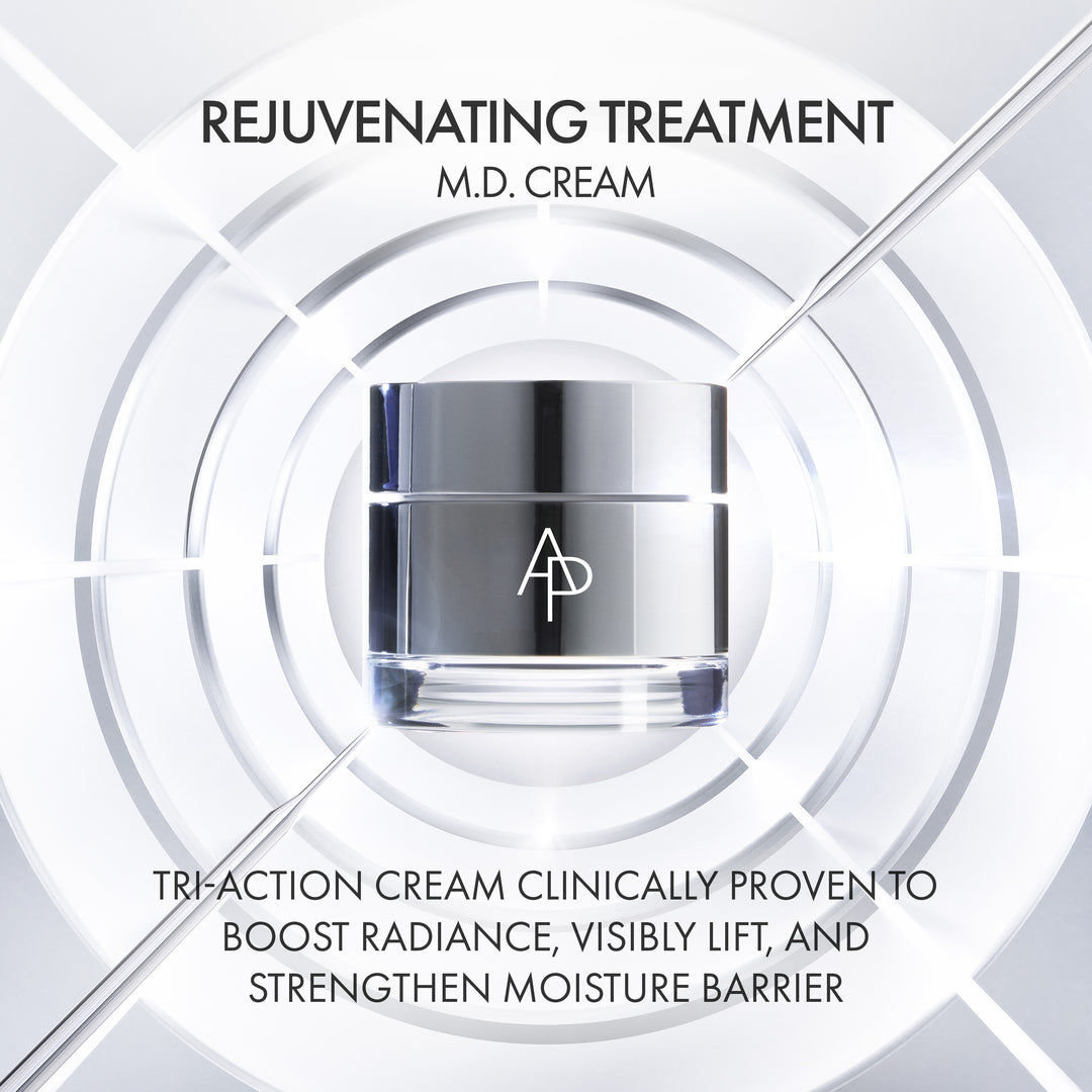 AP Beauty Rejuvenating Treatment M.D. Cream, infographic 