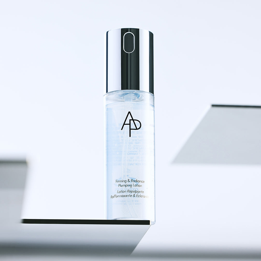 AP Beauty, Firming & Radiance Plumping Lotion in mist type bottle
