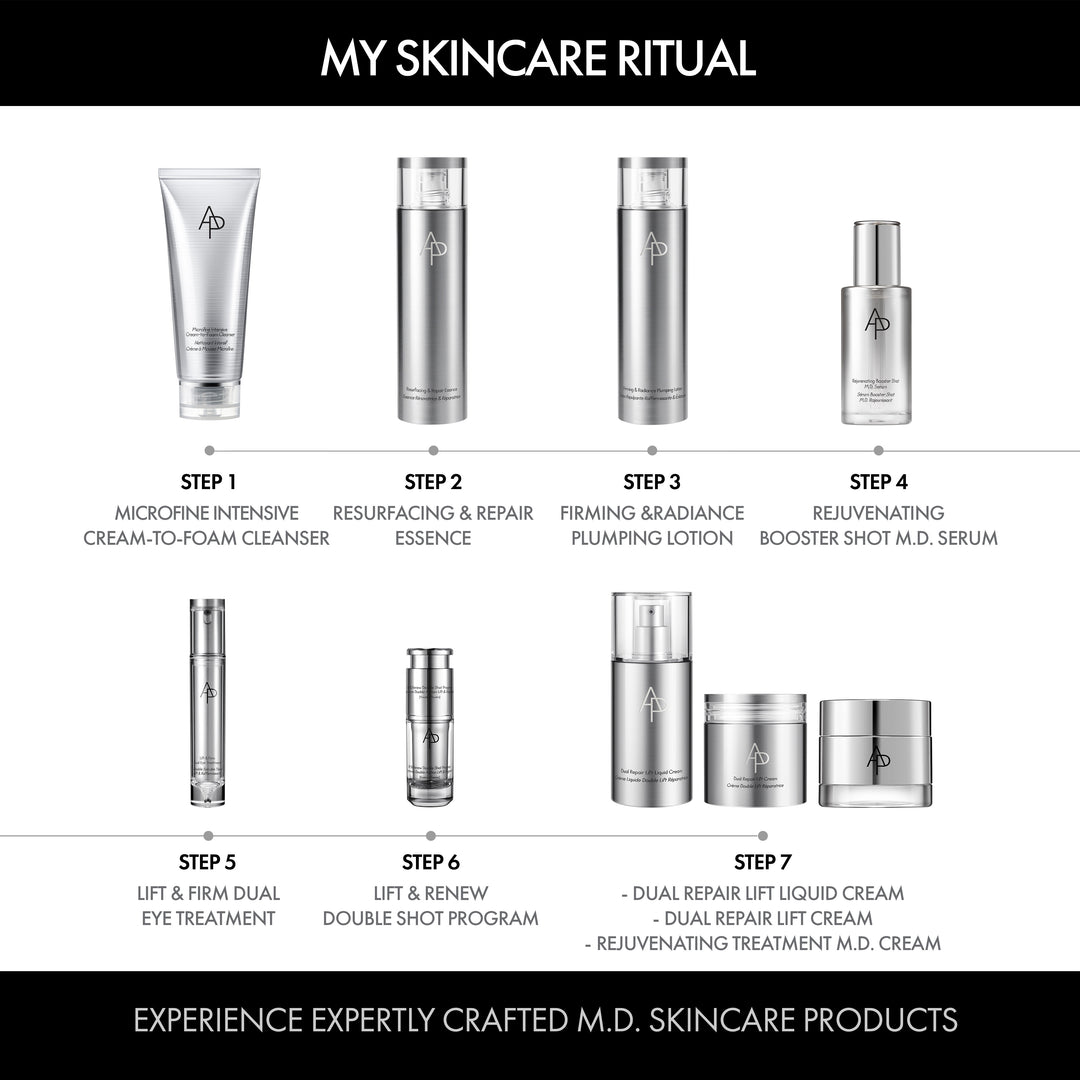 My skincare ritual with M.D. Collection lineup