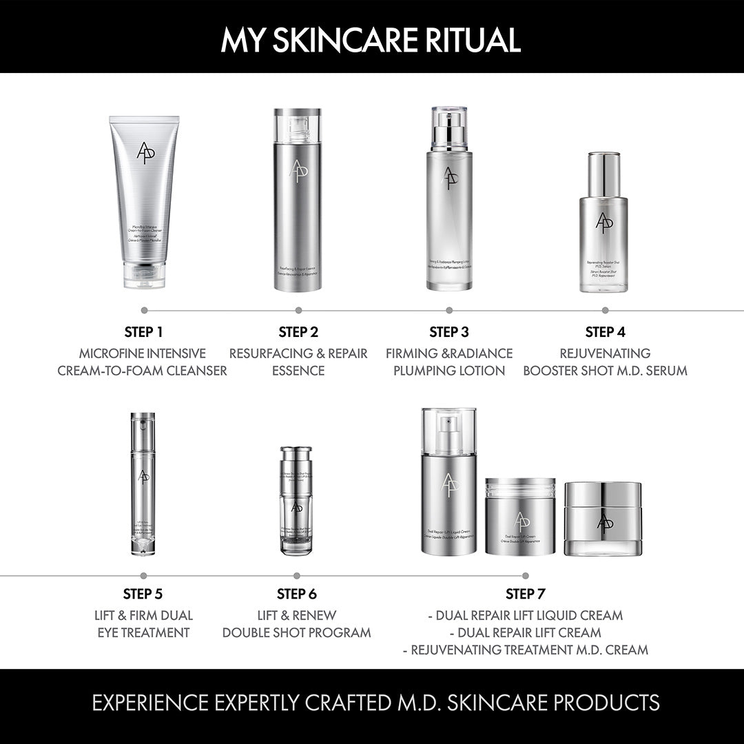 My skincare ritual with M.D. Collection lineup