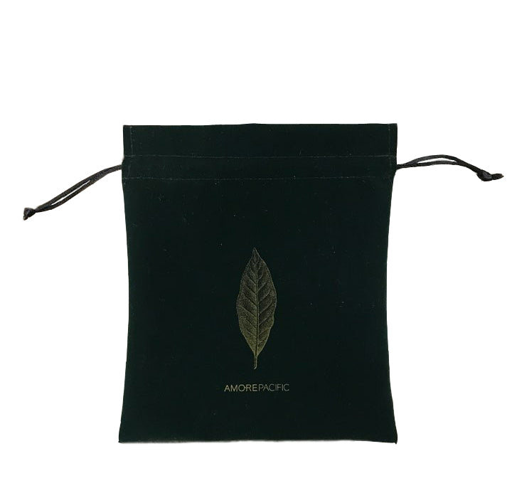 AMORE PACIFIC velvet drawstring pouch
