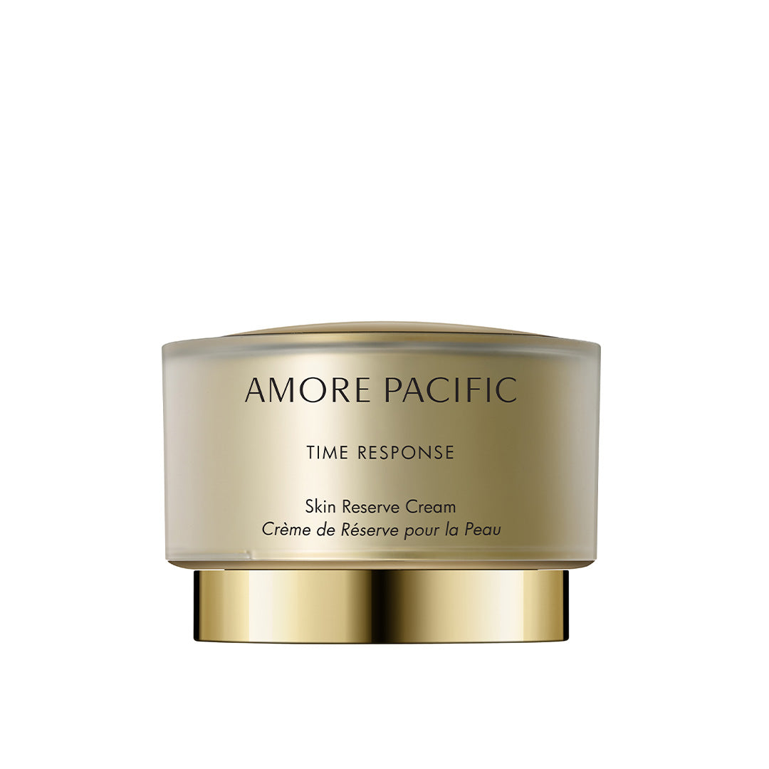 Time Response Skin Reserve Cream gold container